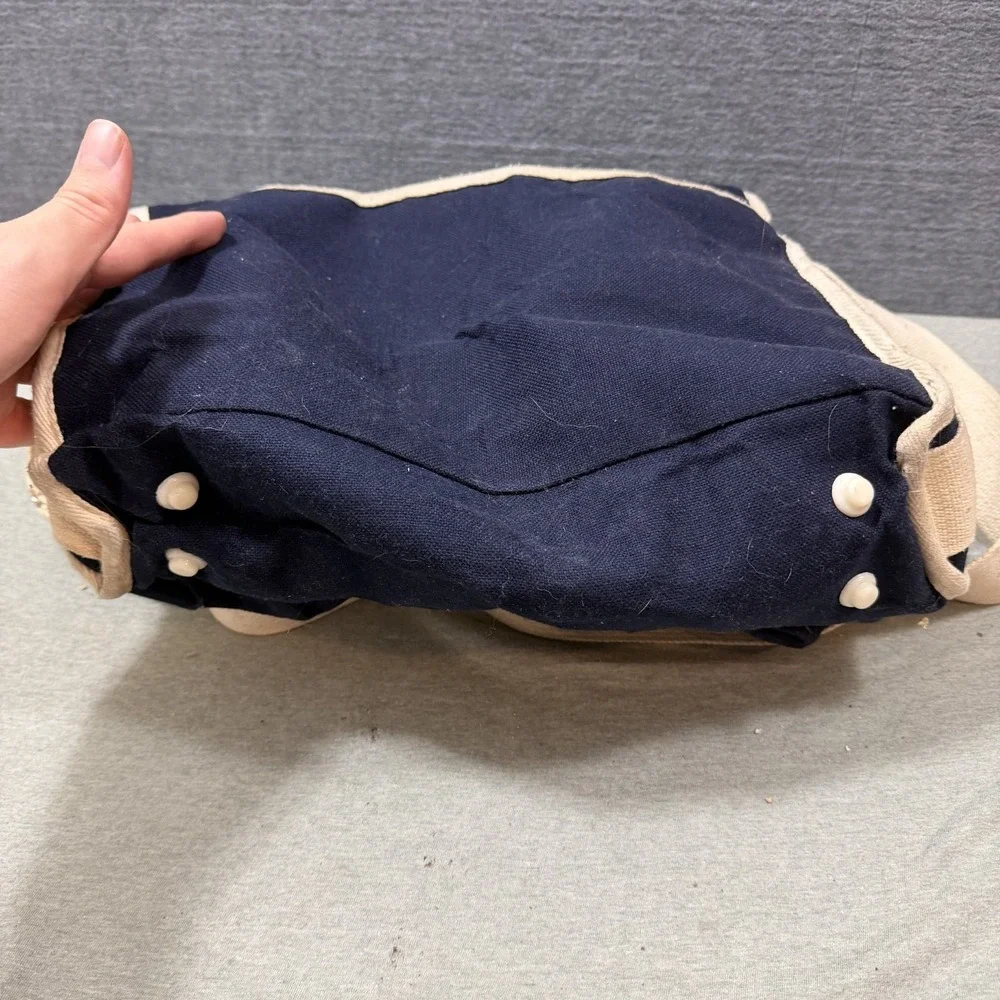 Nikon Camera Bag OS Navy Vintage F2 Canvas Shoulder Strap 80s With F2 Manual